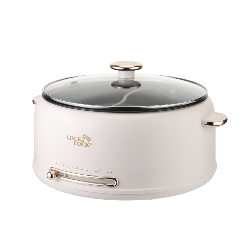 乐扣乐扣(LOCK&LOCK) 小家电电火锅白色2000W （单位：台）EJP1347WHT 灰白